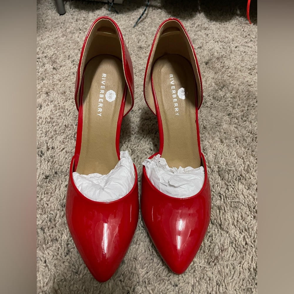 Red high heels